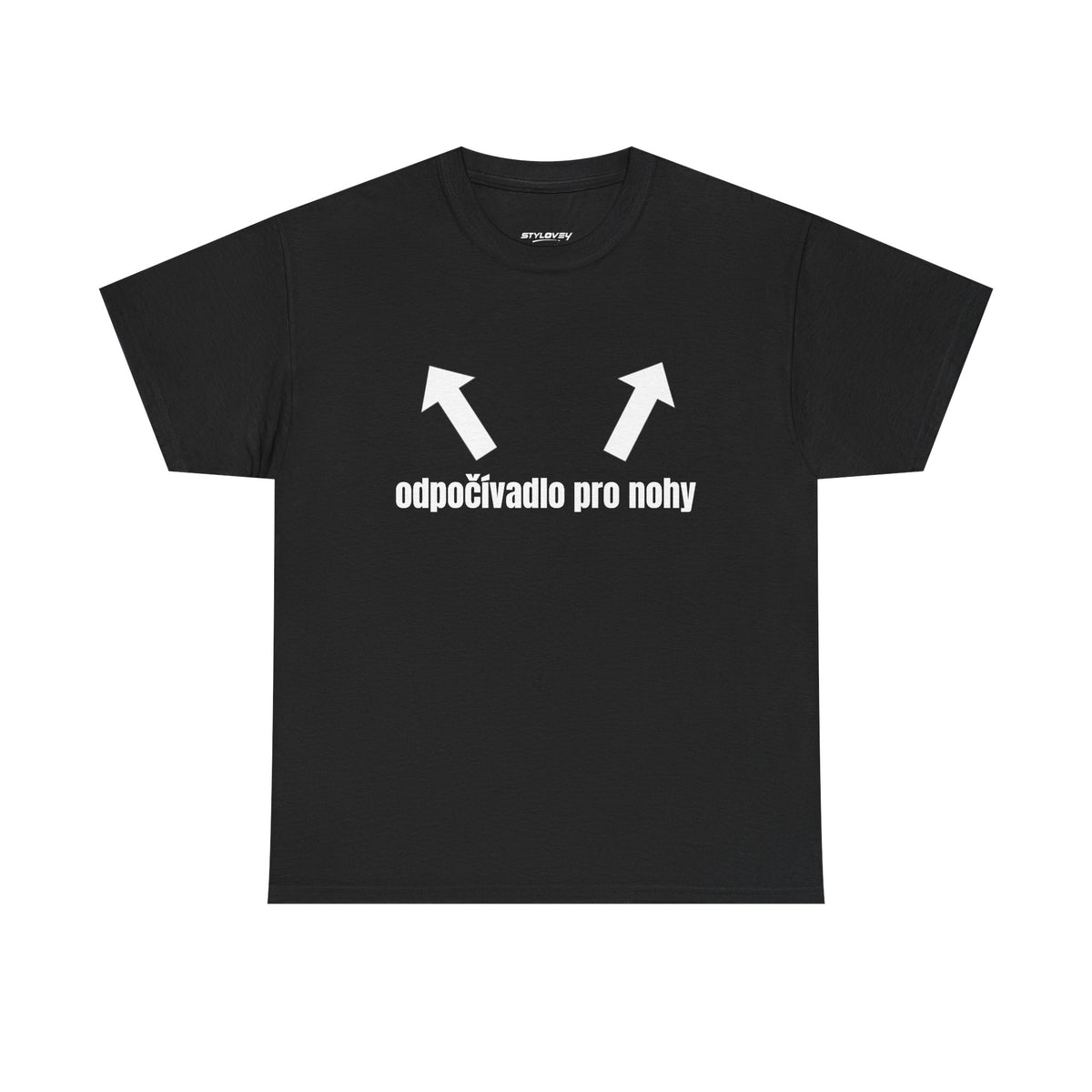 odpočívadlo pro nohy tričko