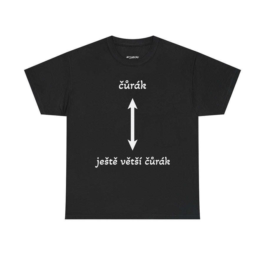 Čůrák, jěště větší čůrák tričko