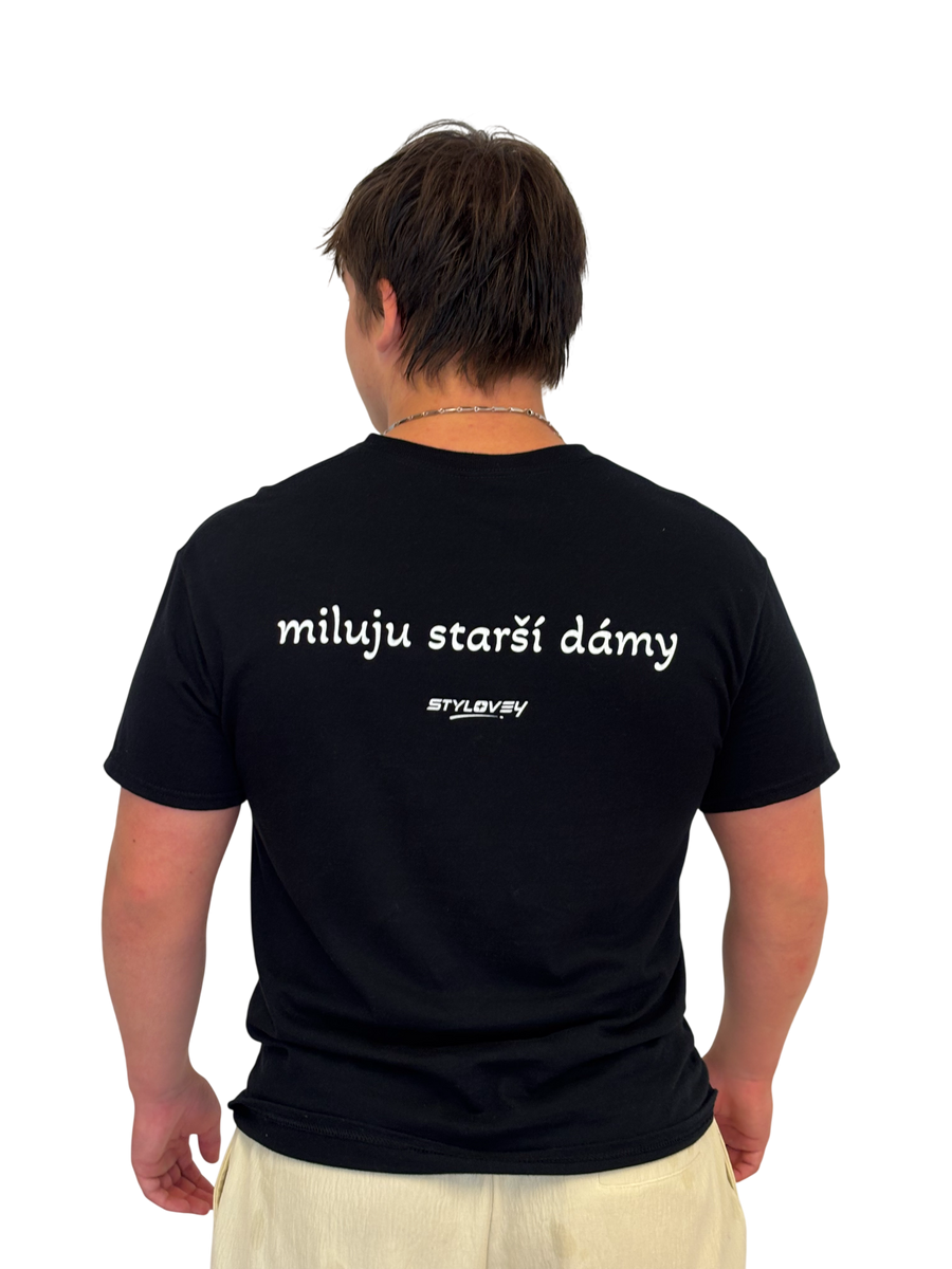 miluju starší dámy tričko